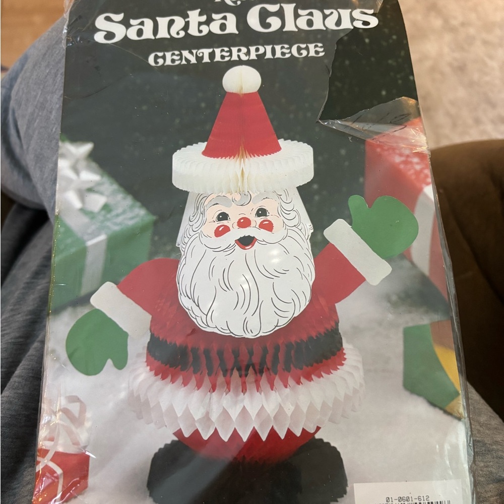 Santa Claus centerpiece